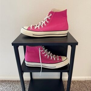 Pink Converse Hi Tops Chuck 70